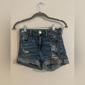 American Eagle Outfitters Distressed Denim Shorts